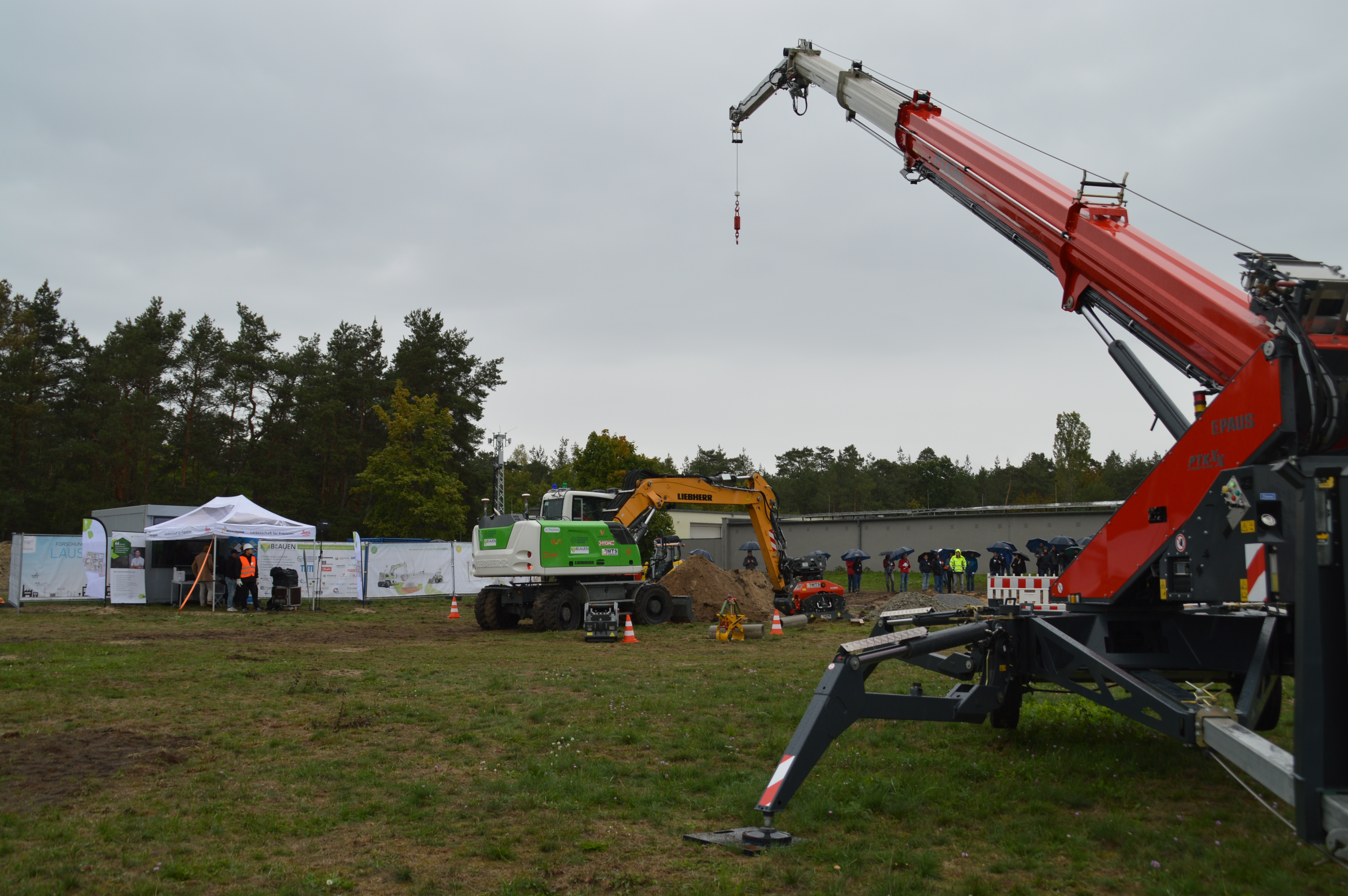 Foto der digitalen Baustelle aus Hoyerswerda